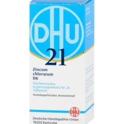 BIOCHEMIE DHU 21 Zincum chloratum D 6 Tabletten 200 St