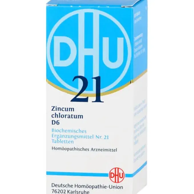 BIOCHEMIE DHU 21 Zincum chloratum D 6 Tabletten 200 St