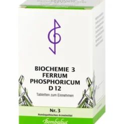 BIOCHEMIE 3 Ferrum phosphoricum D 12 Tabletten 500 St