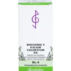 BIOCHEMIE 4 Kalium chloratum D 6 Tabletten 200 St