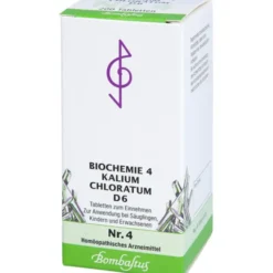BIOCHEMIE 4 Kalium chloratum D 6 Tabletten 200 St
