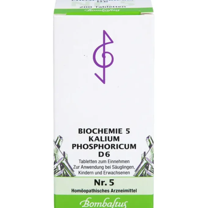 BIOCHEMIE 5 Kalium phosphoricum D 6 Tabletten 200 St