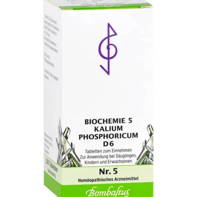 BIOCHEMIE 5 Kalium phosphoricum D 6 Tabletten 200 St