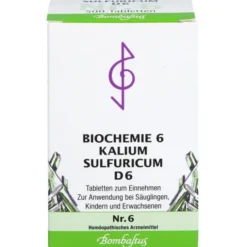 BIOCHEMIE 6 Kalium sulfuricum D 6 Tabletten 500 St