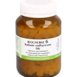 BIOCHEMIE 6 Kalium sulfuricum D 6 Tabletten 500 St