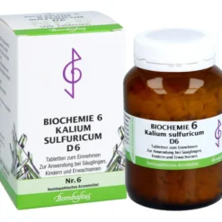 BIOCHEMIE 6 Kalium sulfuricum D 6 Tabletten 500 St