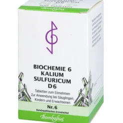 BIOCHEMIE 6 Kalium sulfuricum D 6 Tabletten 500 St