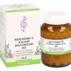 BIOCHEMIE 6 Kalium sulfuricum D 6 Tabletten 500 St
