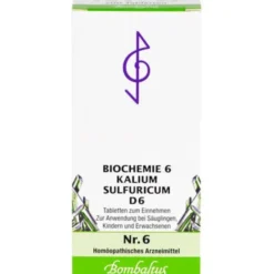 BIOCHEMIE 6 Kalium sulfuricum D 6 Tabletten 200 St