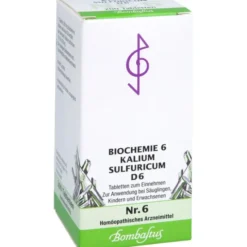BIOCHEMIE 6 Kalium sulfuricum D 6 Tabletten 200 St