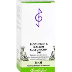 BIOCHEMIE 6 Kalium sulfuricum D 6 Tabletten 200 St