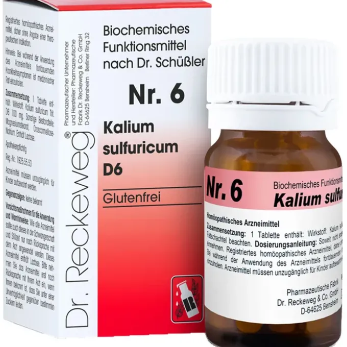BIOCHEMIE 6 Kalium sulfuricum D 6 Tabletten 200 St