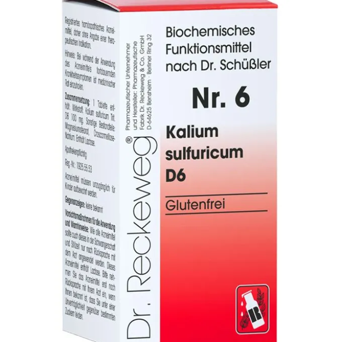 BIOCHEMIE 6 Kalium sulfuricum D 6 Tabletten 200 St