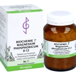 BIOCHEMIE 7 Magnesium phosphoricum D 12 Tabletten 500 St