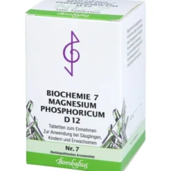 BIOCHEMIE 7 Magnesium phosphoricum D 12 Tabletten 500 St