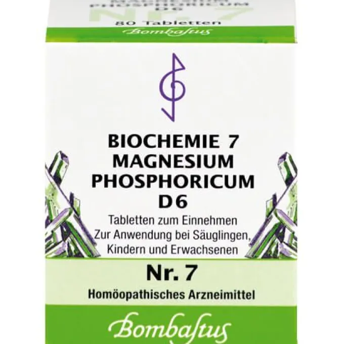 BIOCHEMIE 7 Magnesium phosphoricum D 6 Tabletten 80 St