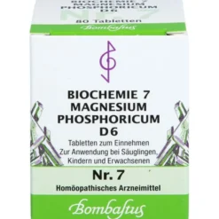 BIOCHEMIE 7 Magnesium phosphoricum D 6 Tabletten 80 St