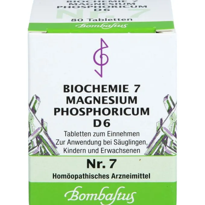BIOCHEMIE 7 Magnesium phosphoricum D 6 Tabletten 80 St
