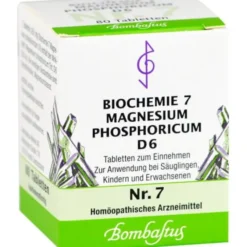 BIOCHEMIE 7 Magnesium phosphoricum D 6 Tabletten 80 St