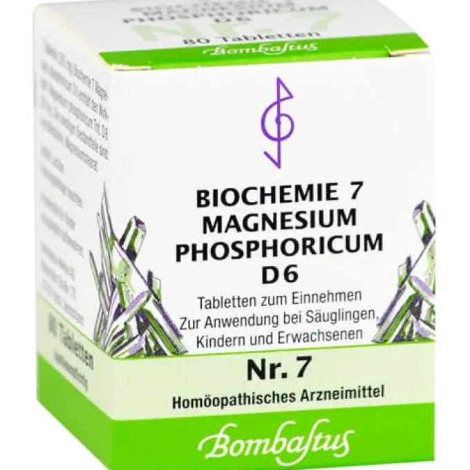 BIOCHEMIE 7 Magnesium phosphoricum D 6 Tabletten 80 St