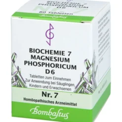 BIOCHEMIE 7 Magnesium phosphoricum D 6 Tabletten 80 St