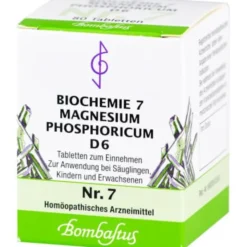 BIOCHEMIE 7 Magnesium phosphoricum D 6 Tabletten 80 St