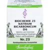 BIOCHEMIE 23 Natrium bicarbonicum D 6 Tabletten 80 St