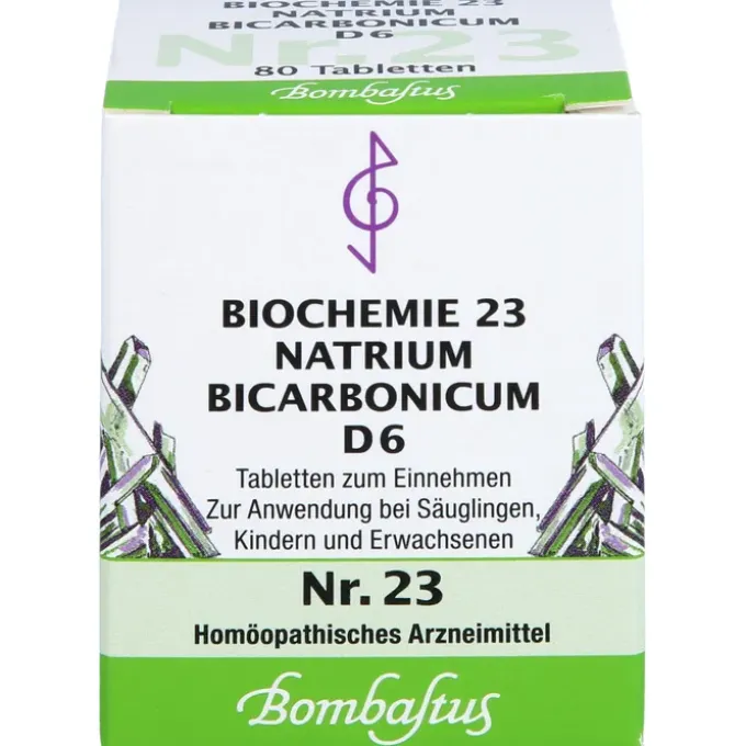 BIOCHEMIE 23 Natrium bicarbonicum D 6 Tabletten 80 St