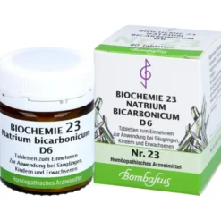 BIOCHEMIE 23 Natrium bicarbonicum D 6 Tabletten 80 St