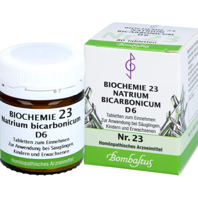 BIOCHEMIE 23 Natrium bicarbonicum D 6 Tabletten 80 St