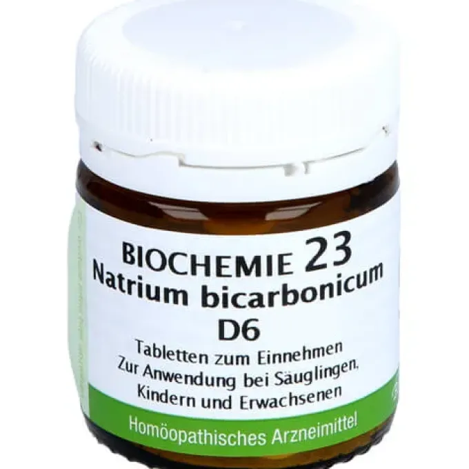 BIOCHEMIE 23 Natrium bicarbonicum D 6 Tabletten 80 St