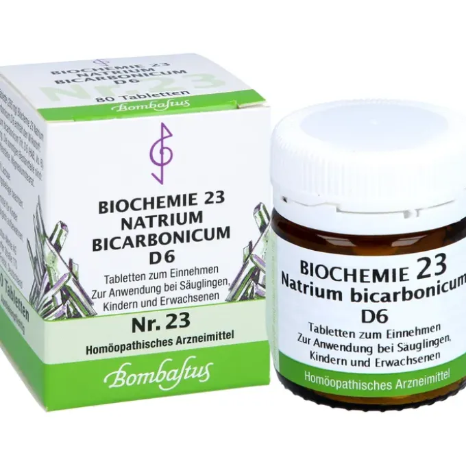 BIOCHEMIE 23 Natrium bicarbonicum D 6 Tabletten 80 St