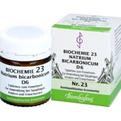 BIOCHEMIE 23 Natrium bicarbonicum D 6 Tabletten 80 St