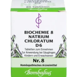 BIOCHEMIE 8 Natrium chloratum D 6 Tabletten 80 St