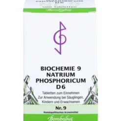 BIOCHEMIE 9 Natrium phosphoricum D 6 Tabletten 500 St