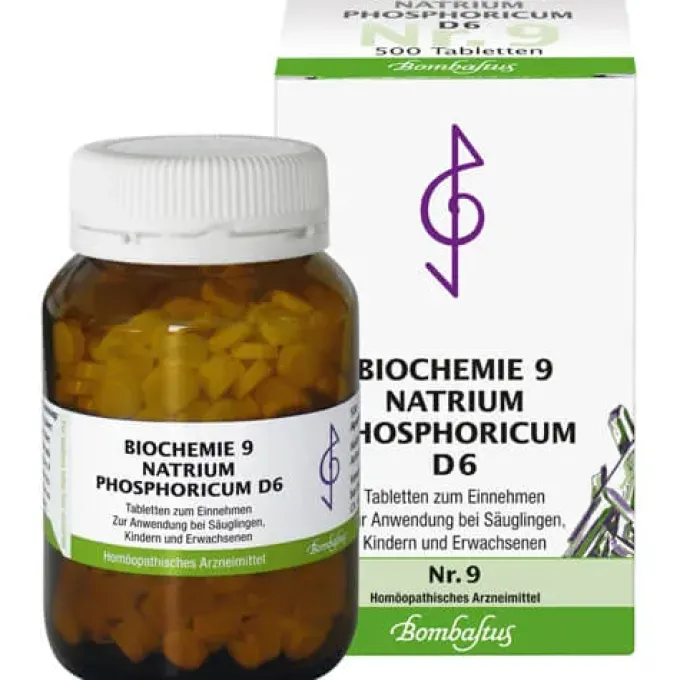 BIOCHEMIE 9 Natrium phosphoricum D 6 Tabletten 500 St