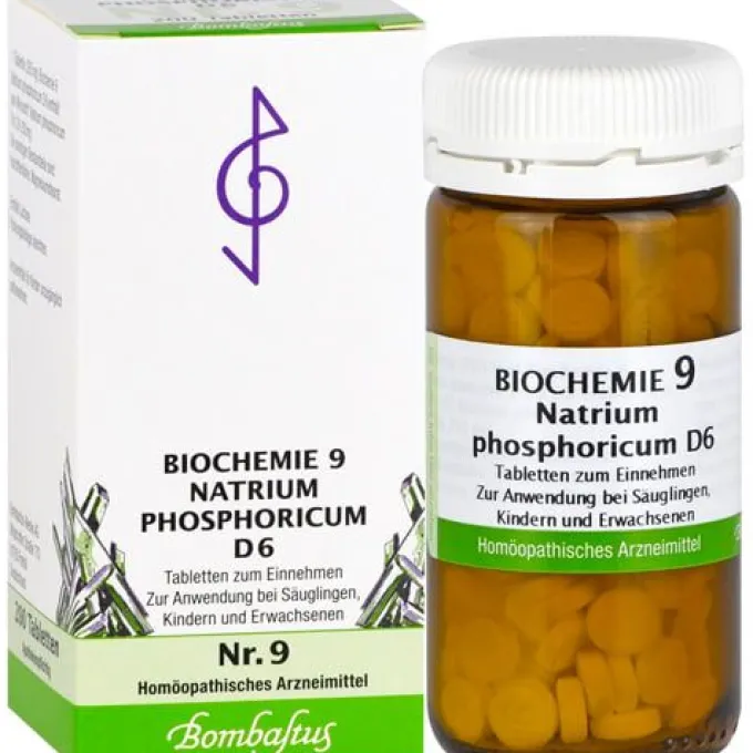 BIOCHEMIE 9 Natrium phosphoricum D 6 Tabletten 200 St