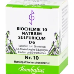 BIOCHEMIE 10 Natrium sulfuricum D 6 Tabletten 80 St