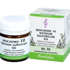 BIOCHEMIE 10 Natrium sulfuricum D 6 Tabletten 80 St