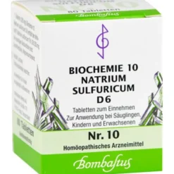 BIOCHEMIE 10 Natrium sulfuricum D 6 Tabletten 80 St