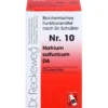 BIOCHEMIE 10 Natrium sulfuricum D 6 Tabletten 200 St