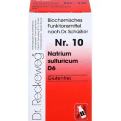 BIOCHEMIE 10 Natrium sulfuricum D 6 Tabletten 200 St