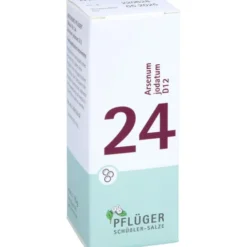 BIOCHEMIE Pflüger 24 Arsenum jodatum D 12 Globuli 15 g
