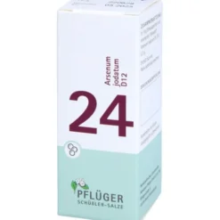 BIOCHEMIE Pflüger 24 Arsenum jodatum D 12 Globuli 15 g