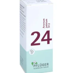 BIOCHEMIE Pflüger 24 Arsenum jodatum D 12 Globuli 15 g