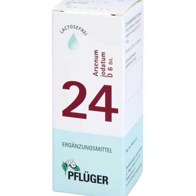BIOCHEMIE Pflüger 24 Arsenum jodatum D 6 Tropfen 30 ml