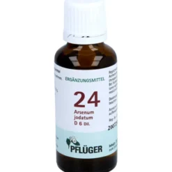BIOCHEMIE Pflüger 24 Arsenum jodatum D 6 Tropfen 30 ml
