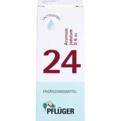 BIOCHEMIE Pflüger 24 Arsenum jodatum D 6 Tropfen 30 ml