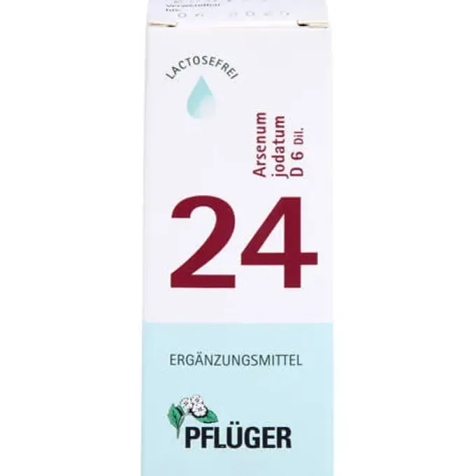 BIOCHEMIE Pflüger 24 Arsenum jodatum D 6 Tropfen 30 ml