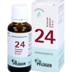 BIOCHEMIE Pflüger 24 Arsenum jodatum D 6 Tropfen 30 ml